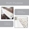 Smart Design Bonded Grip Shelf Liner - 12 Inch x 10 Feet - Dizzy Dots